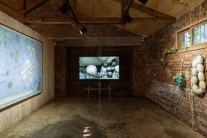 Jeoung Jae Choul, _Blue Ocean Project_ (2013–2020). Exhibition view: 14th Gwangju Biennale: _soft and weak like water_, South Korea (7 April–9 July 2023). Courtesy the artist and Gwangju Biennale Foundation. Photo: glimworkers.
